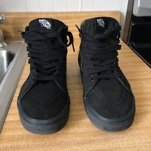 Nike huaraches and vans shoes